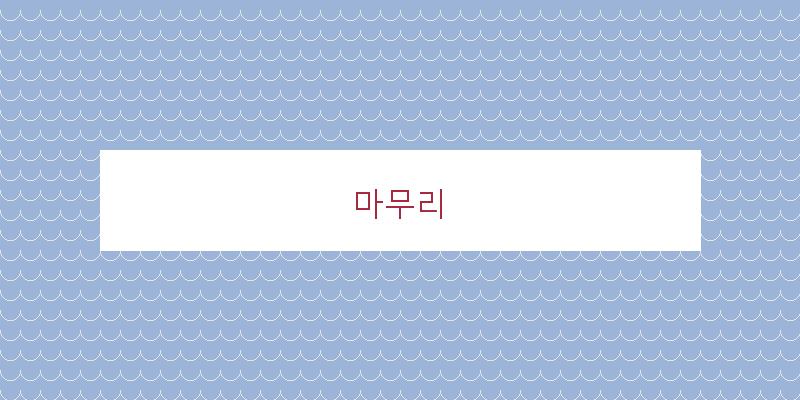 
  마무리
 이미지