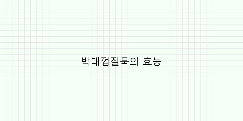
  박대껍질묵의 효능
 이미지