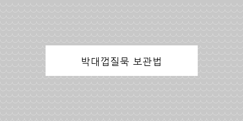 
  박대껍질묵 보관법
 이미지